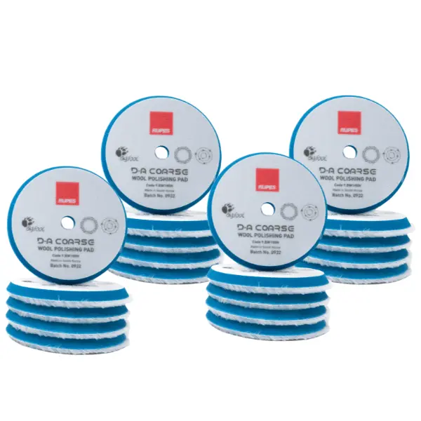 Rupes Blue DA Coarse Wool Pad for Aggressive Paint Correction - Image 11