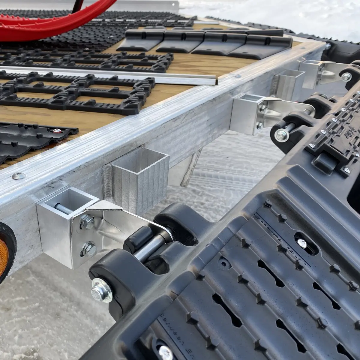 Caliber V-Front Ramp Shield Adapter Kit For Triton Double Axle 1