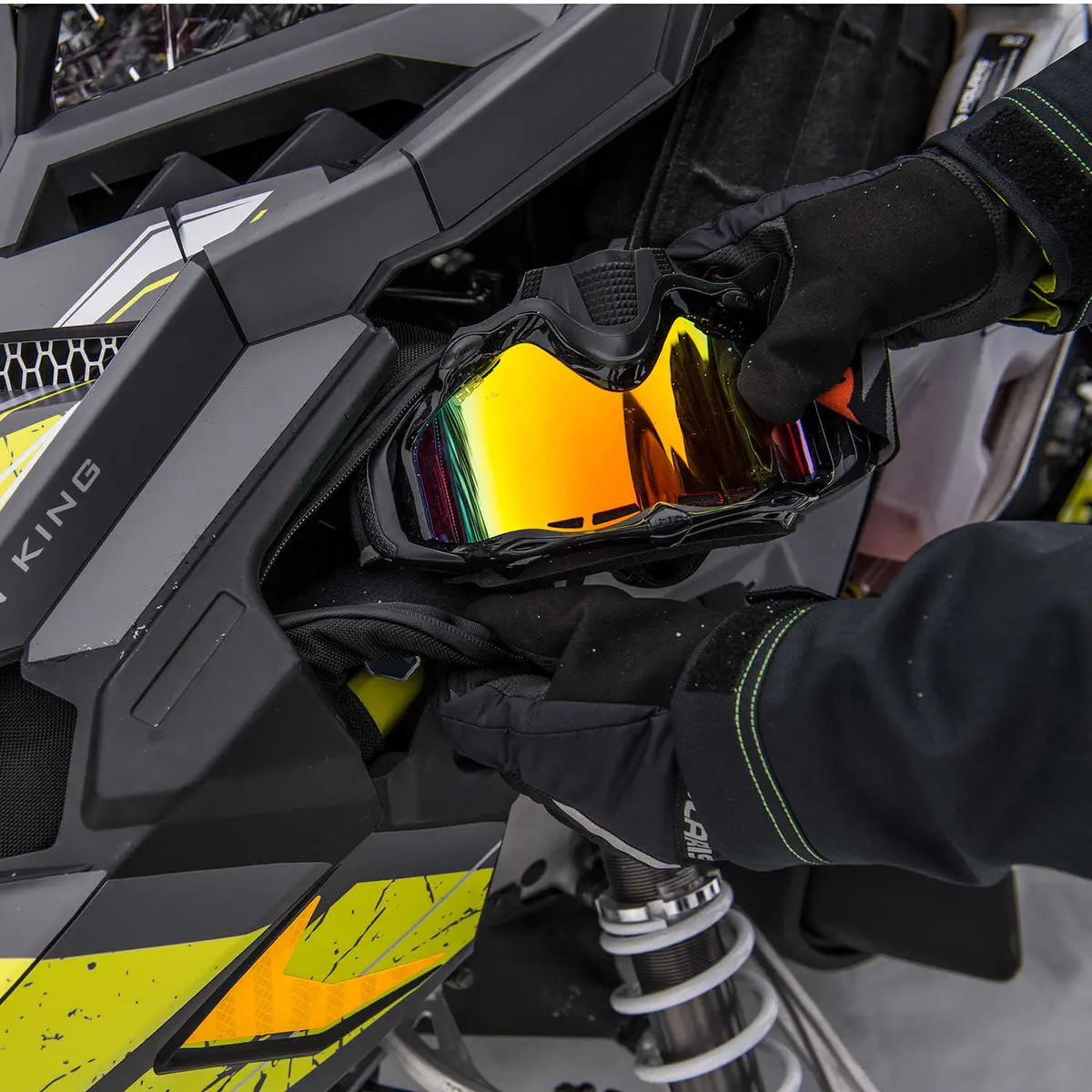 Underhood Goggle Defrost Bag 1