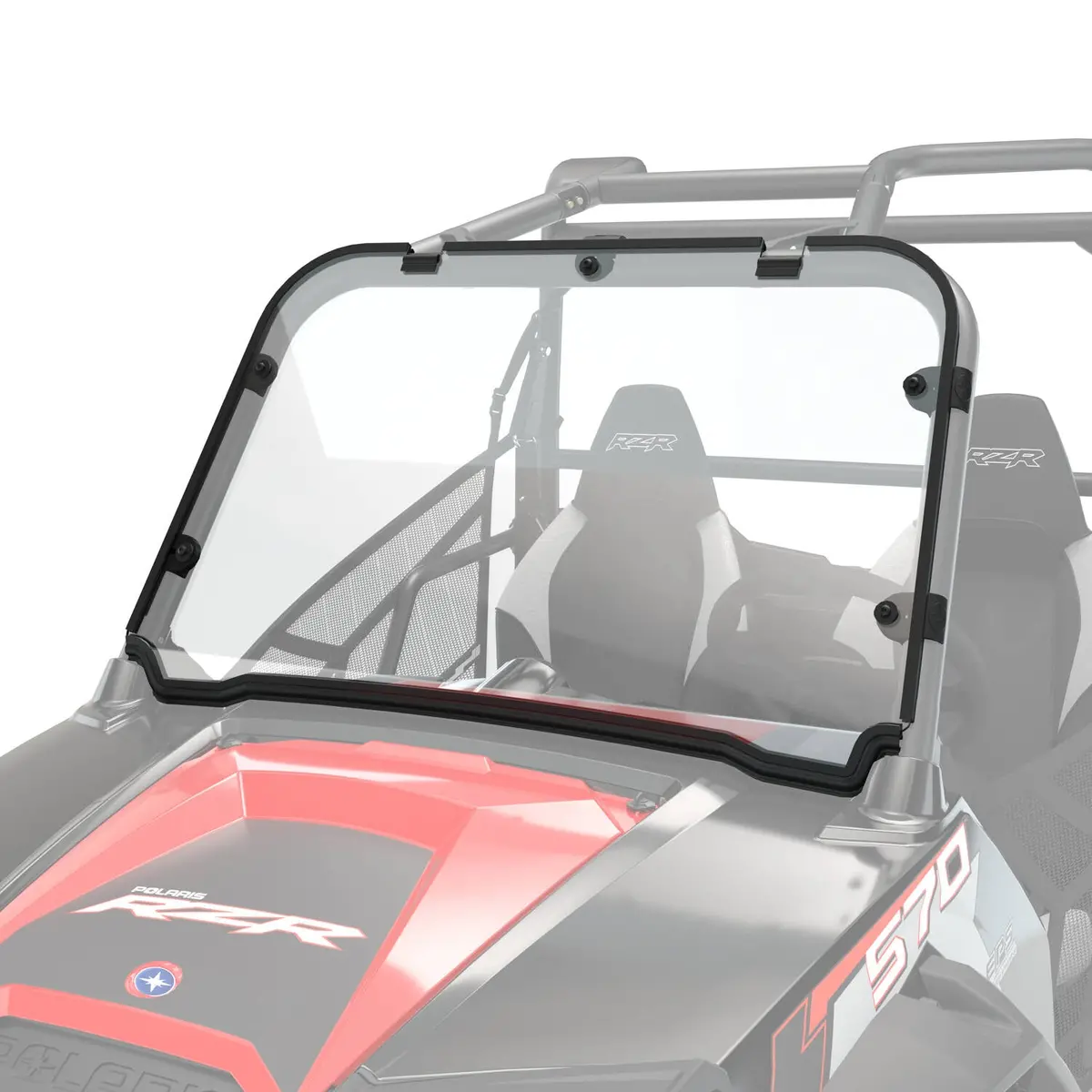 Lock & Ride Full Windshield - Poly 1