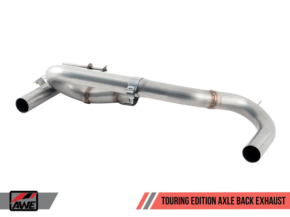 Awe: 2017-2020 Bmw 440I 3.0T Touring Edition Axle Back Exhaust Diamond Black Tips 90Mm 2
