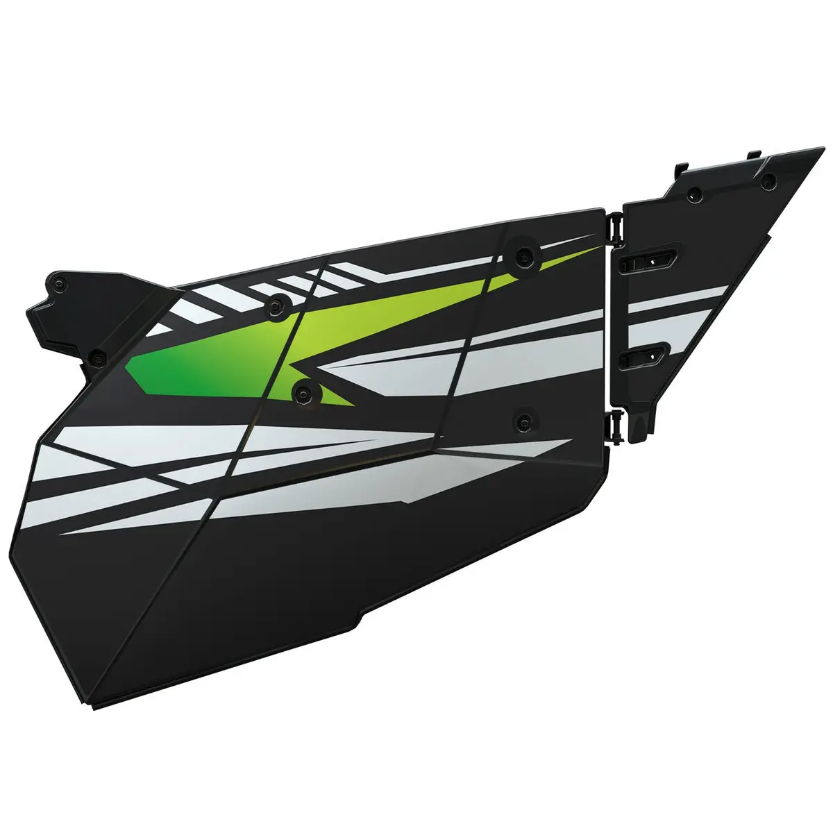 2 Seat Aluminum Door Graphics, Lime Green 1