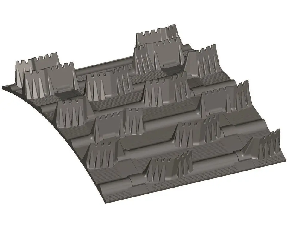 Series 4 144" X 2", 2.52 Snowmobile Track 1