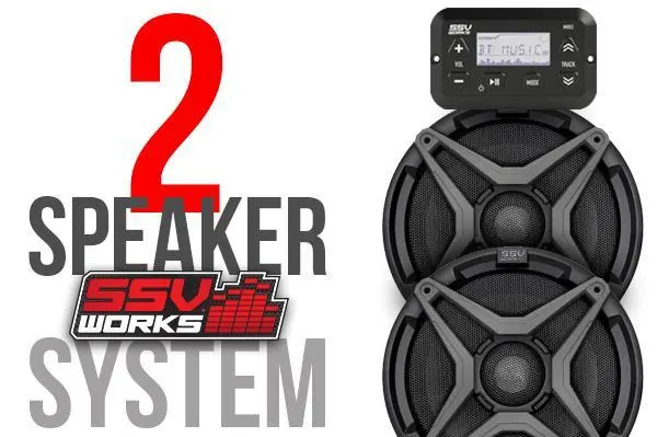 2018-2020 Canam Maverick Trail And Sport 2-Speaker Audio System 1