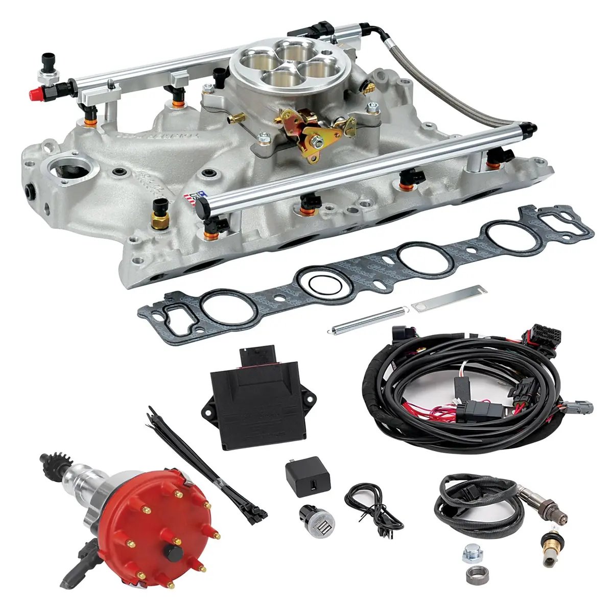 Edelbrock Pro-Flo 4 Efi Traditional 4150-Style Kit #356800 Bb Ford 429-460 W/O Tablet 1