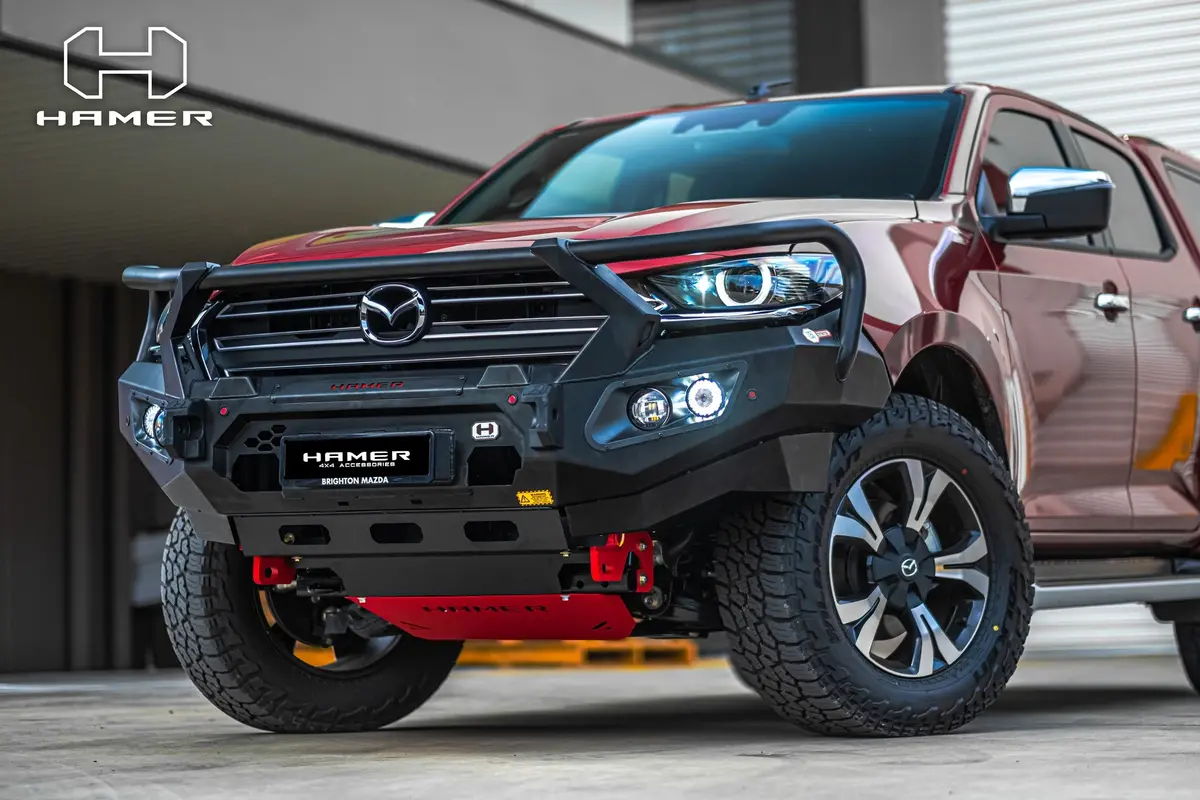 Hamer King Series Plus Bullbar - Mazda Bt50 2021 On 1