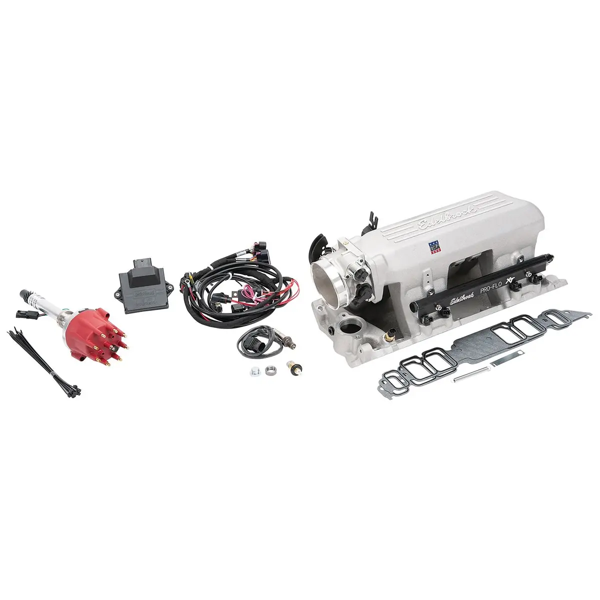 Edelbrock Pro-Flo 4 Efi Xt-Style Kit #358800 For Chevy Big-Block Rectangle Port W/O Tablet 1