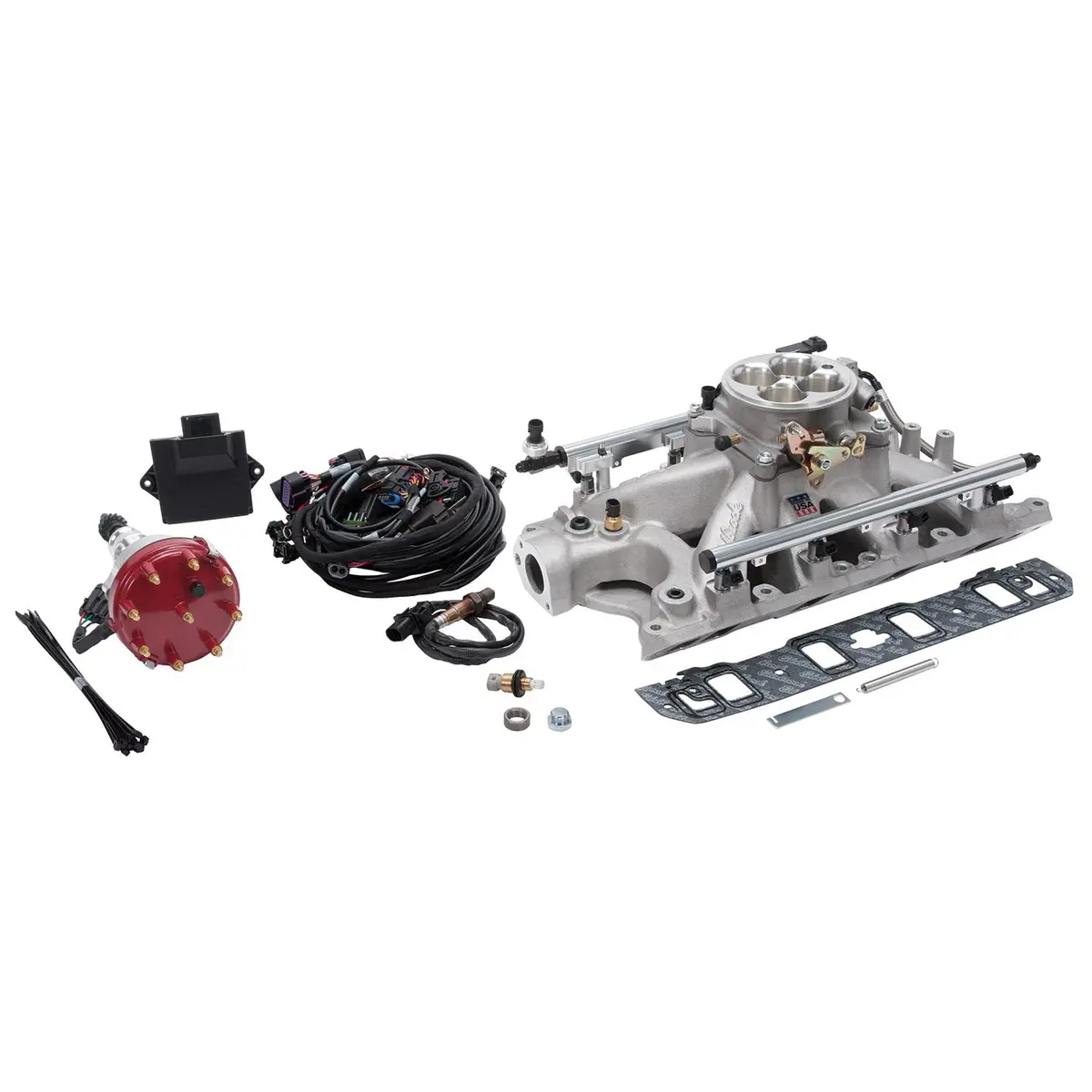 Edelbrock Pro-Flo 4 Efi Traditional 4150-Style #359500 Ford Sb Windsor 351 Cid W/O Tablet 1