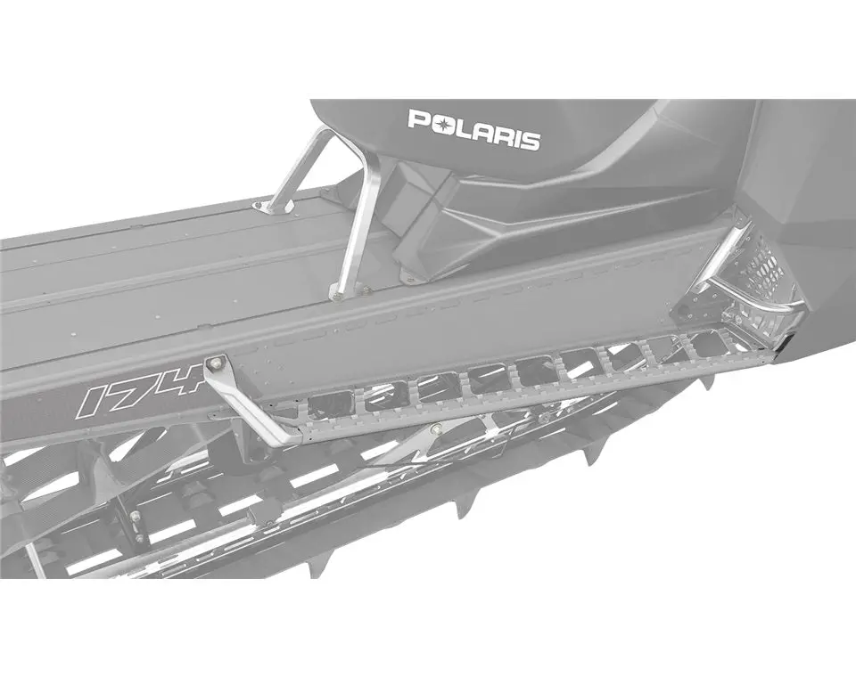 Extreme Running Boards 174 In., White 1