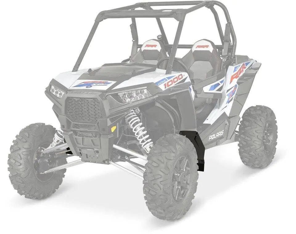 Front Mud Flaps, Black 1