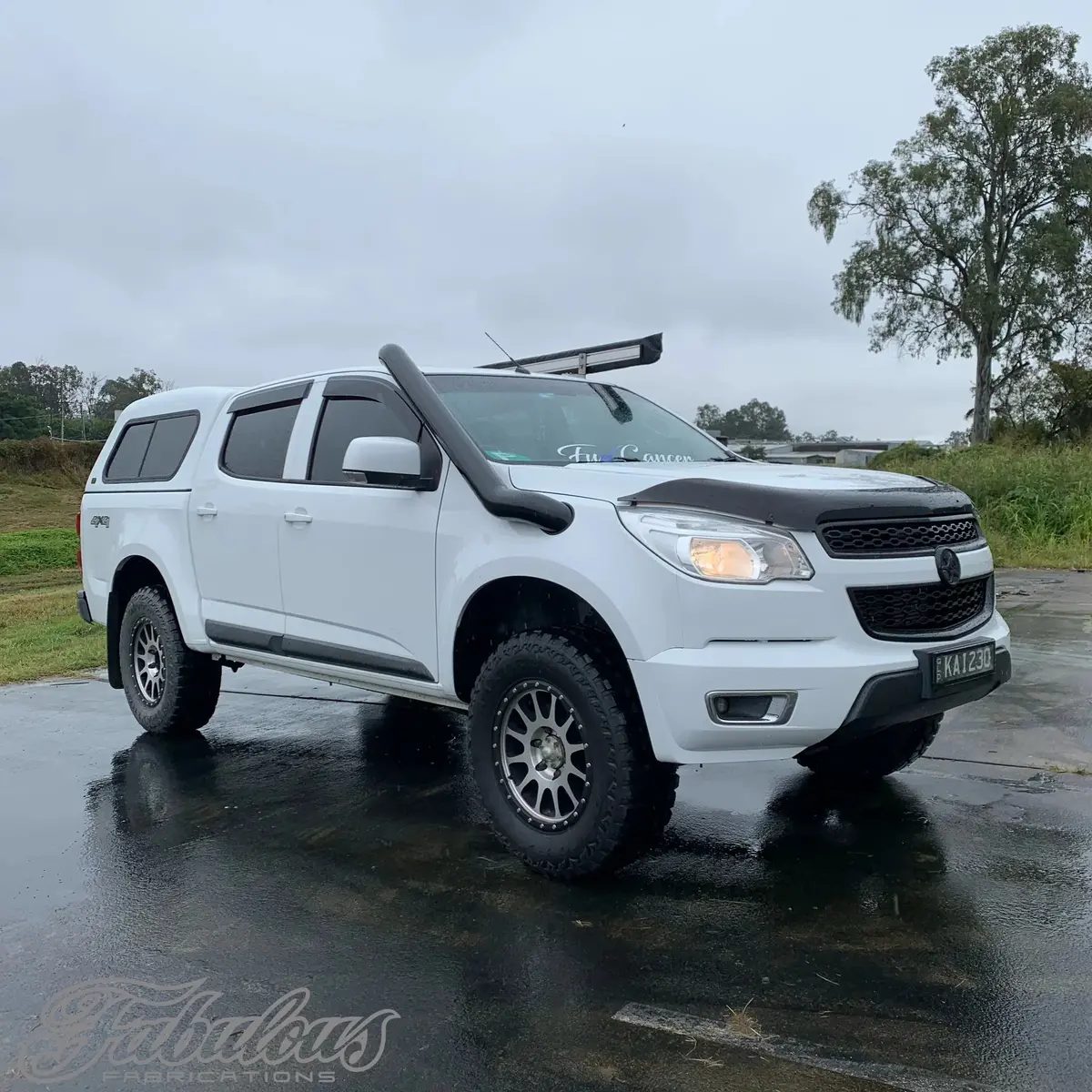 Holden Colorado Rgi And Rgii Mid Entry Stainless Snorkel 1