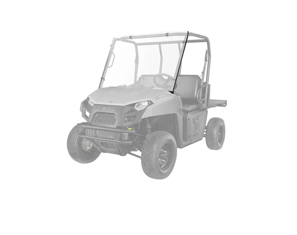 Lock & Ride Full Windshield - Hard Coat Poly 2879108 2