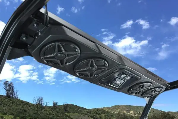 2018-2024 Polaris Ranger 4-Speaker Overhead Sound Bar 2