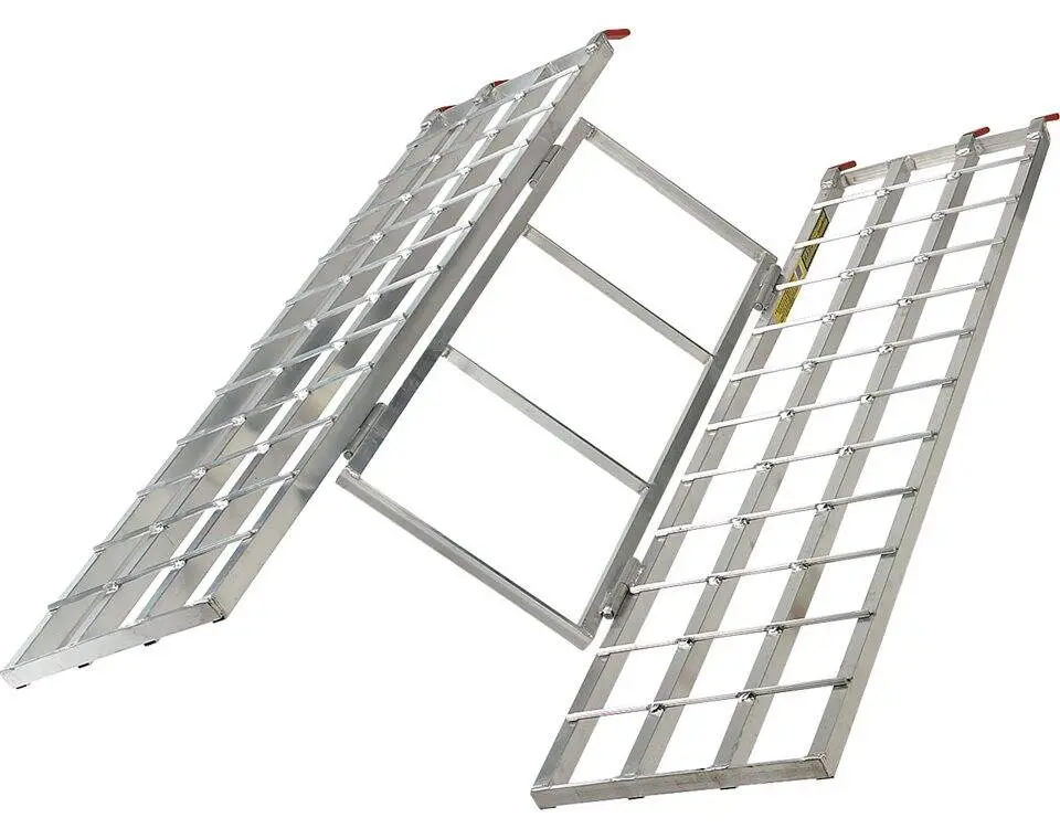 Lightweight Aluminum Tri-Fold Ramps, Part 2875385 1