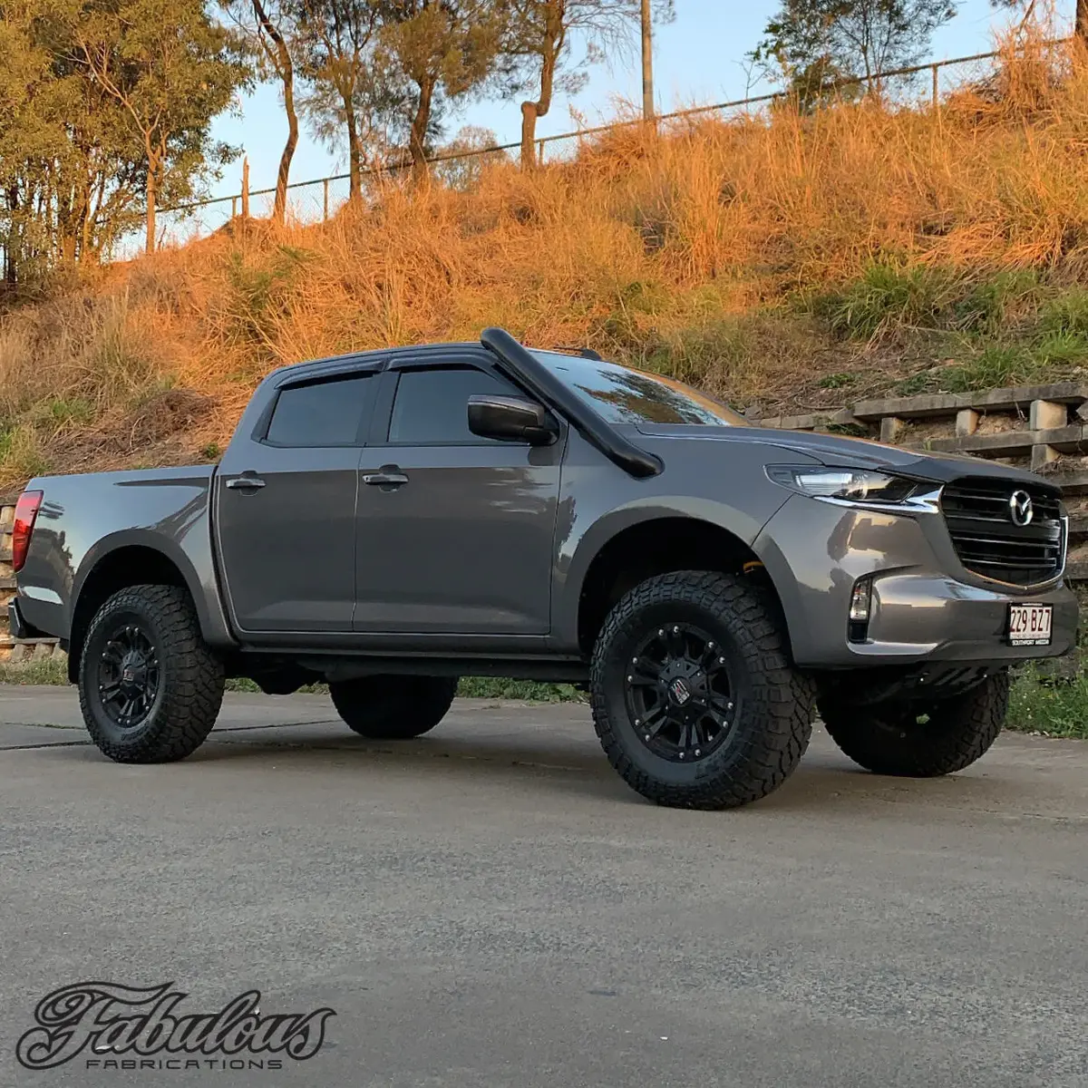 Mazda Bt50 2020 Onwards Short Entry Stainless Snorkel 1