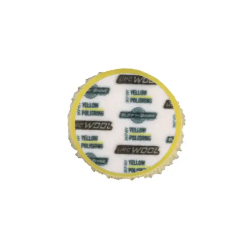 Buff And Shine Uro-Wool Yellow Polishing Pad 1