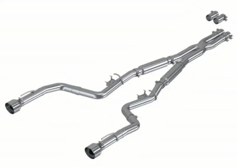 Mbrp: 2015-21 Charger 6.2 / 6.4L, 2017-21 Charger 5.7L -- 3" Dual Rear Exit Aluminized Catback Exhaust 1