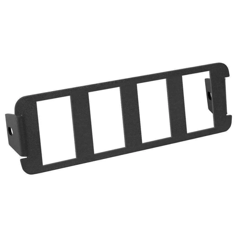 4 Rocker Switch Panel For Radio Delete Mount 1