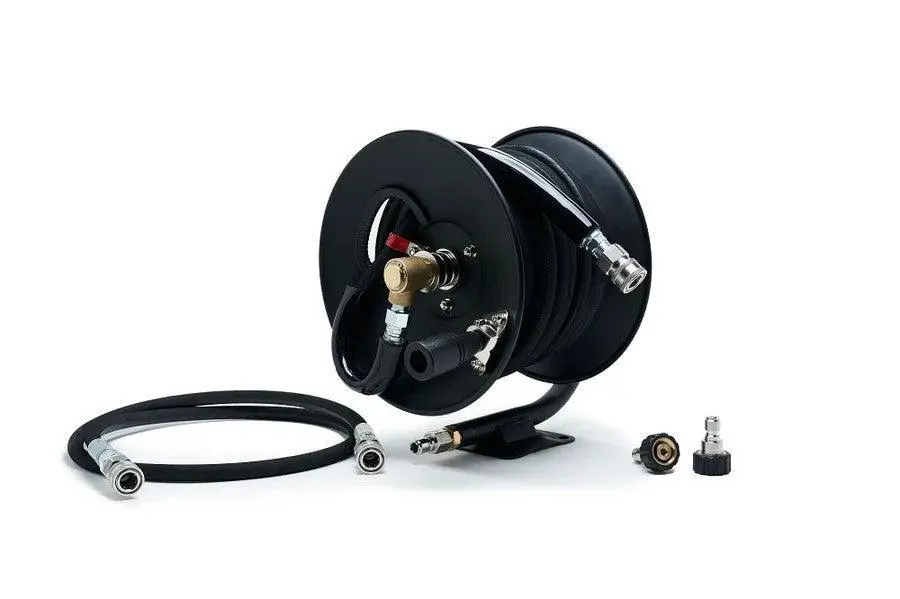 Mtm Hydro 50' Professional- Hose Reel Kit- 50' Black 1
