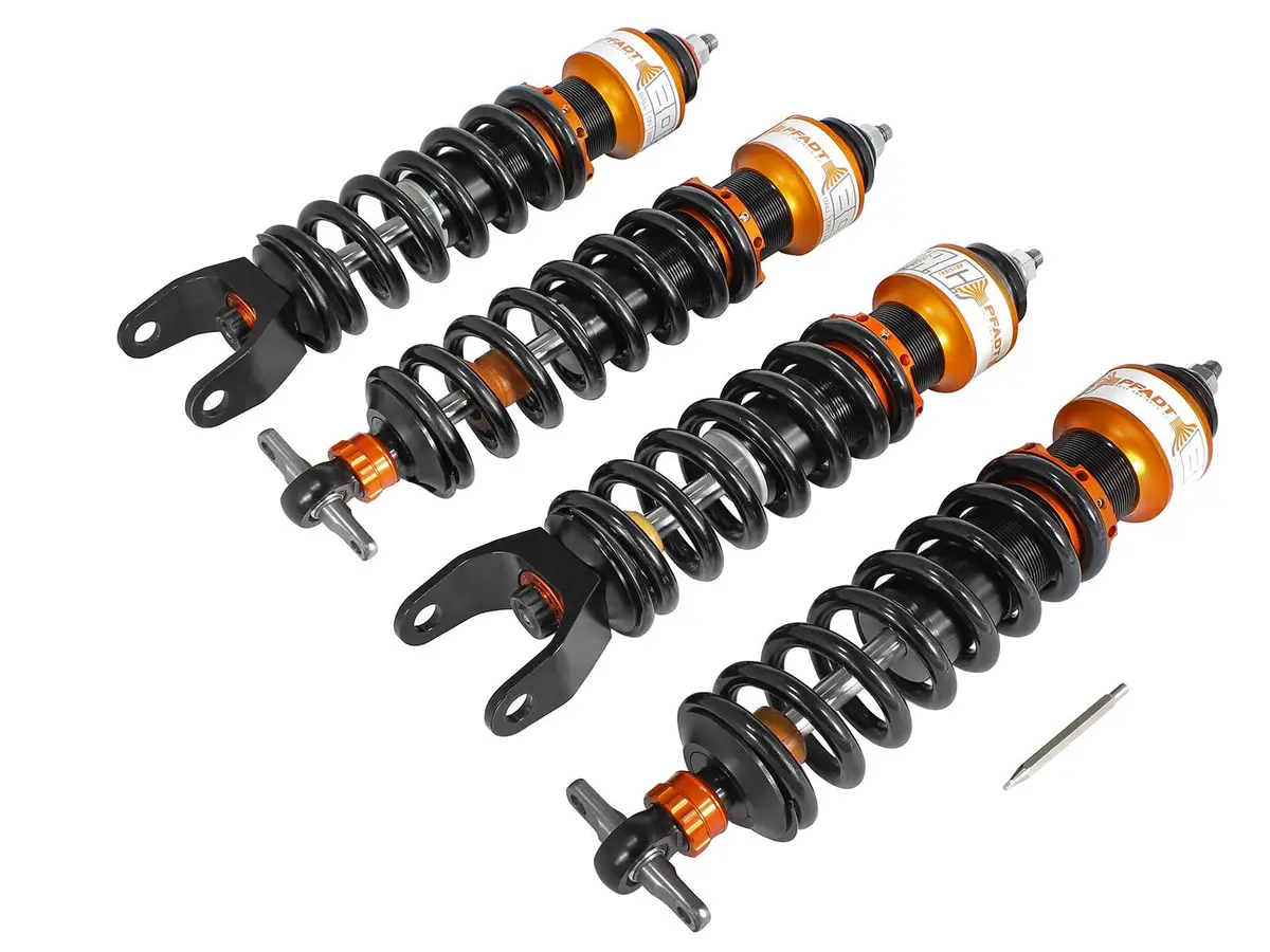 Afe: Control Pfadt Series Featherlight Single Adjustable Street/Track Coilover System 	 Chevrolet Corvette (C5/C6) 1997-2013 1