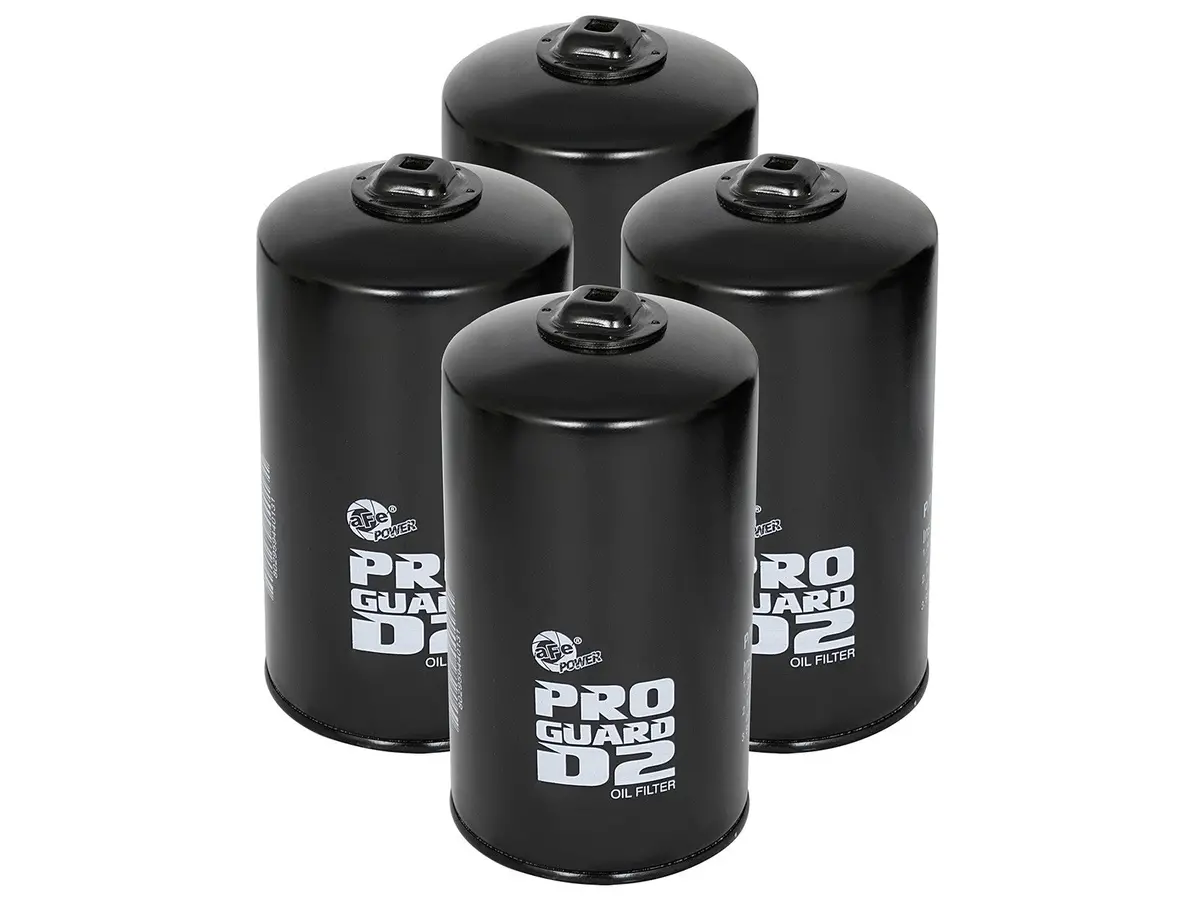 Afe: Pro Guard D2 Oil Filter Cartridge: 4.25In Od X 4.25In Ht 1