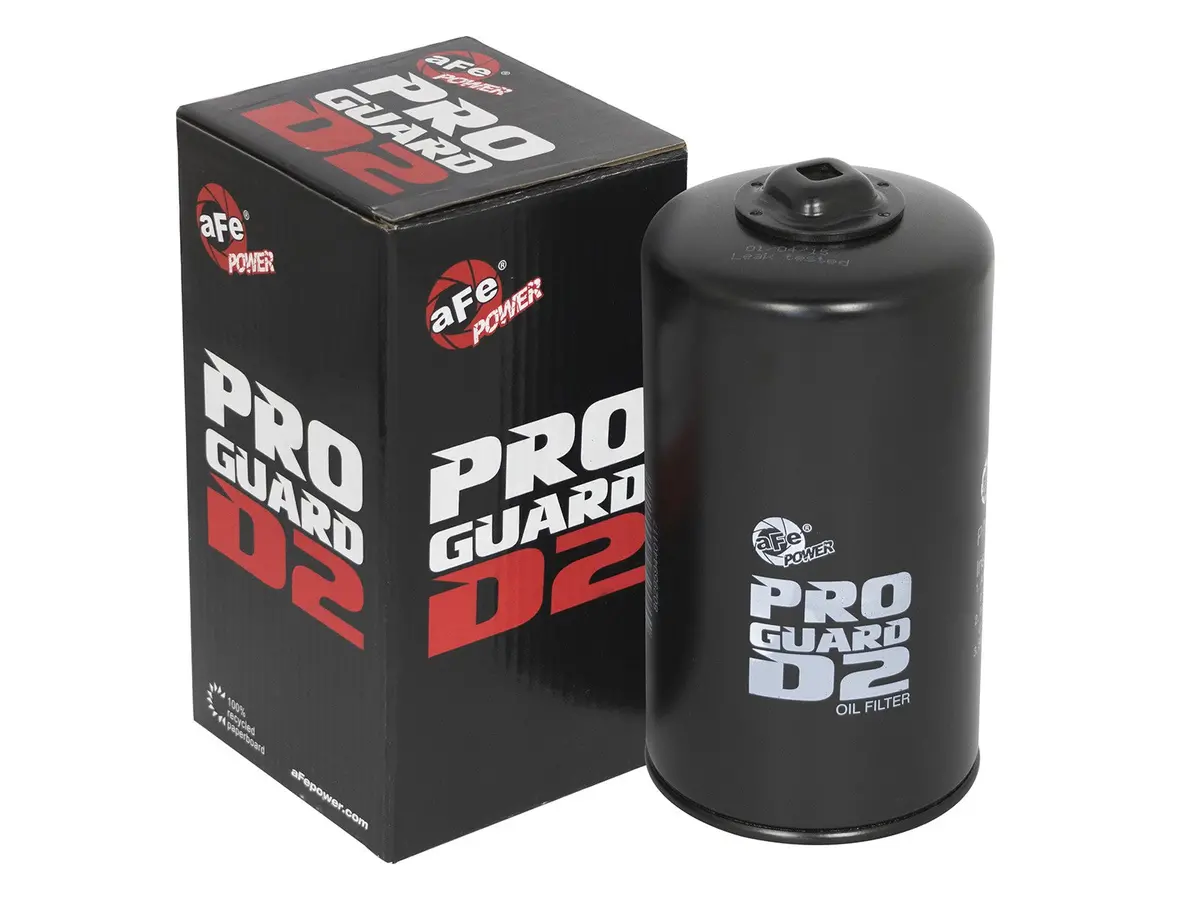 Afe: Pro Guard D2 Oil Filter Cartridge: 4.25In Od X 4.25In Ht 1