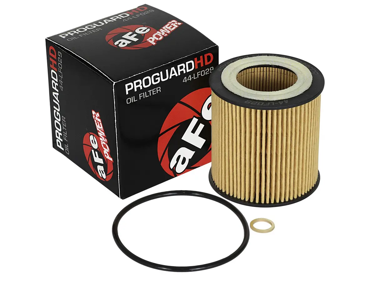 Afe: Pro Guard Hd Oil Filter Cartridge: 2.95In Od X 2.95In Ht 1