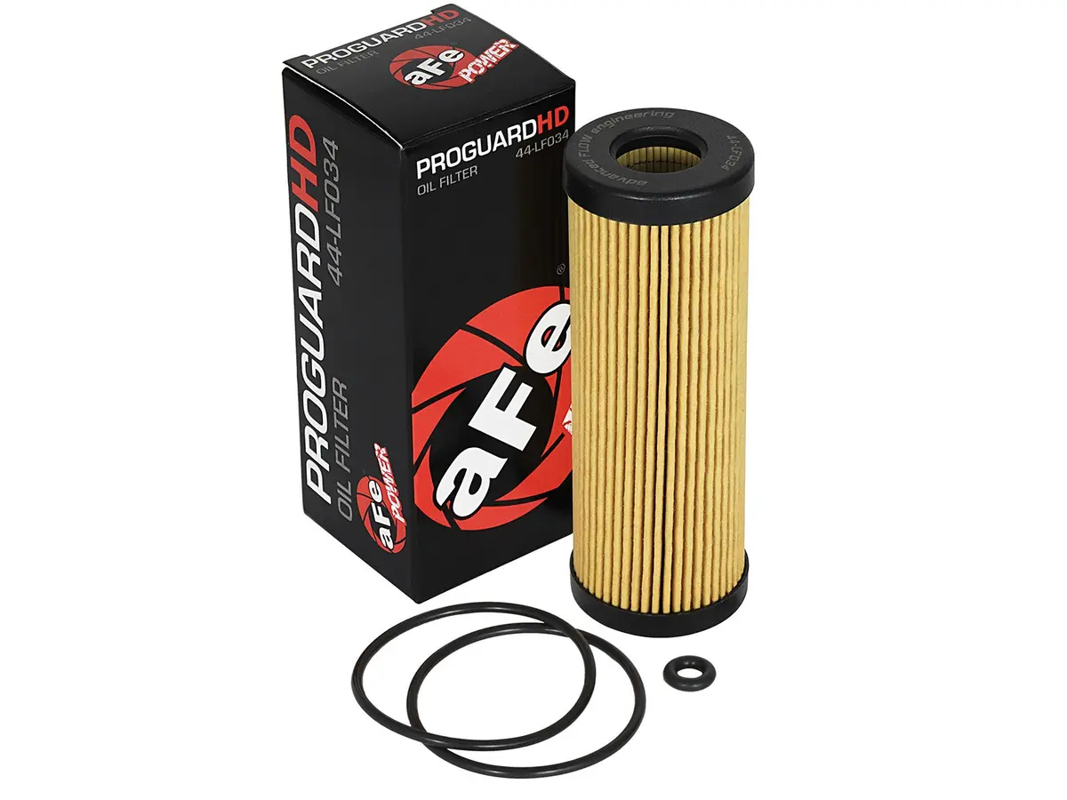 Afe: Pro Guard Hd Oil Filter Cartridge: 1.93In Od X 1.93In Ht 1