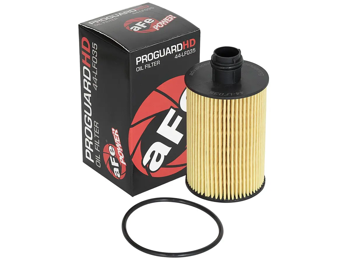 Afe: Pro Guard Hd Oil Filter Cartridge: 1.713In Od X 1.713In Ht 1
