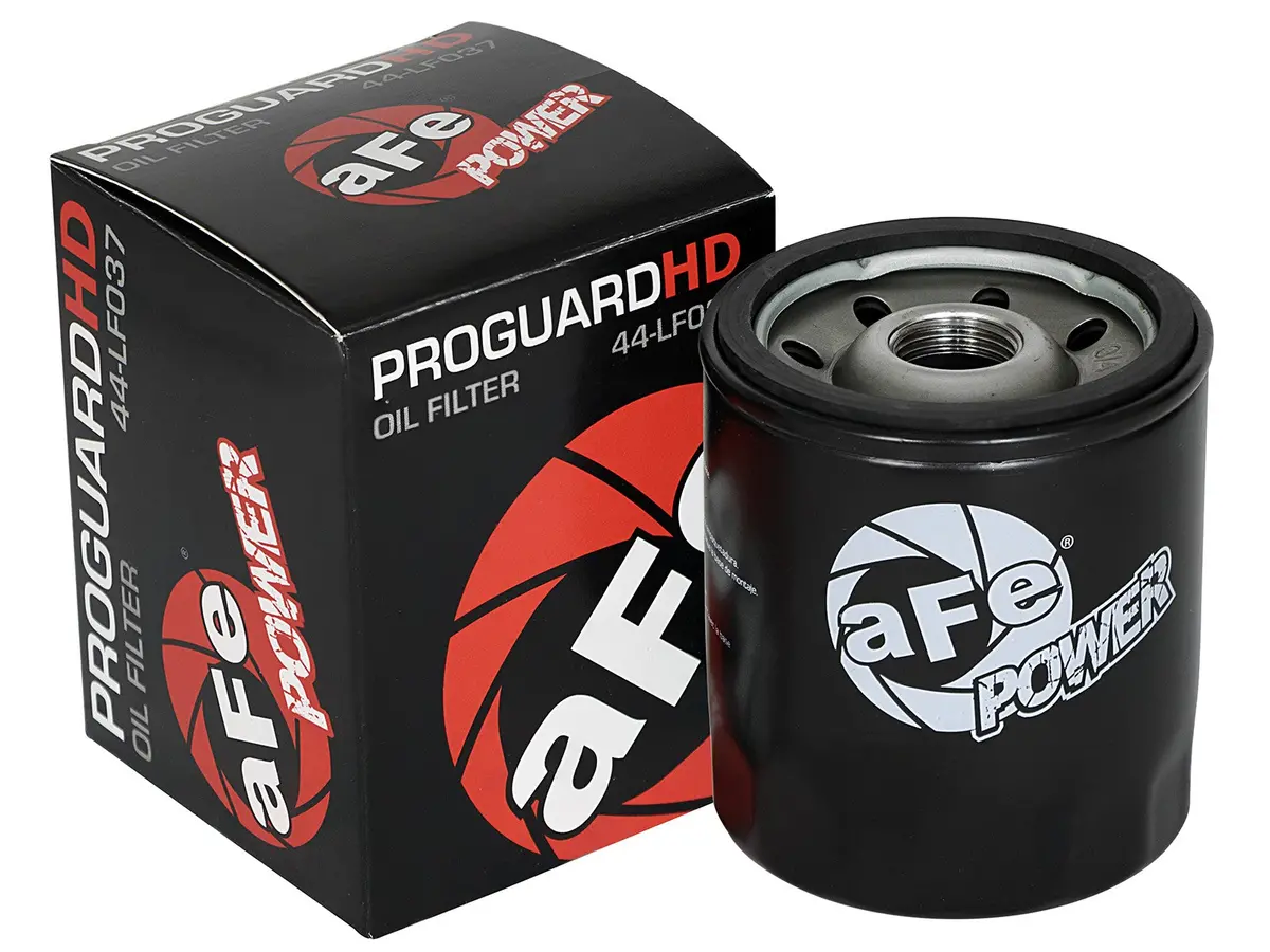 Afe: Pro Guard Hd Oil Filter Canister: 2.95In Od X 2.95In Ht 1