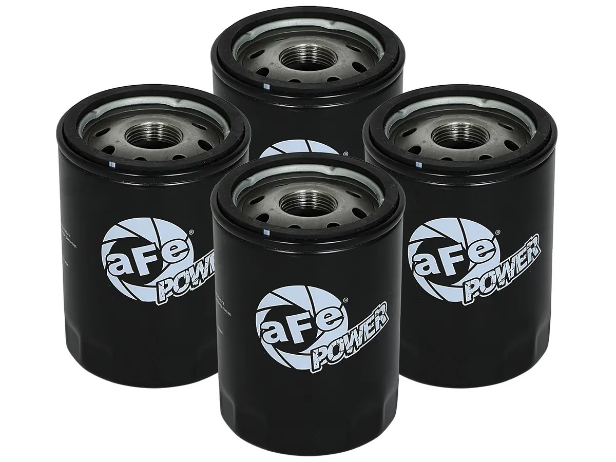 Afe: Pro Guard Hd Oil Filter Ford Vehicles 08-19 V6-3.5L/3.7L/V8-5.0L / Gm Vehicles 14-19 V8-5.3L (4 Pack) 1