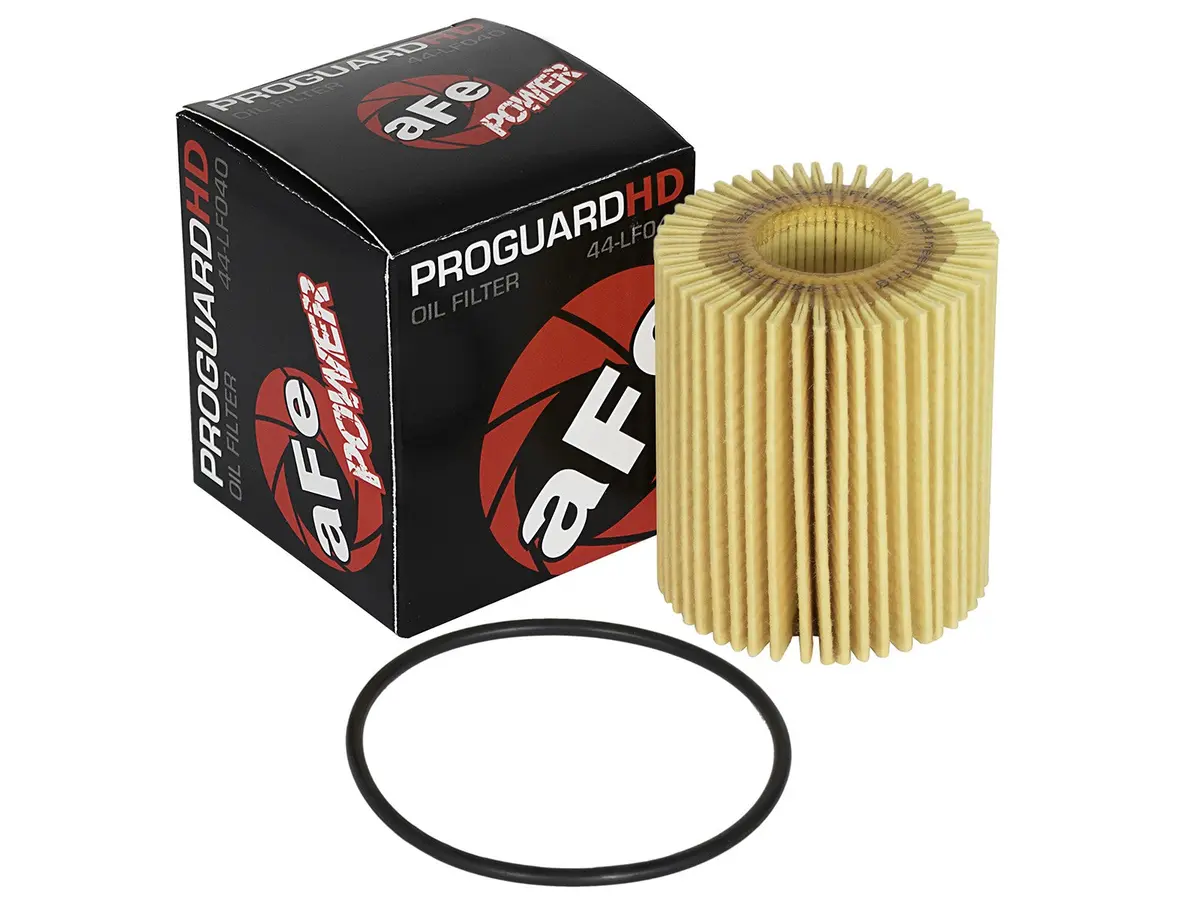 Afe: Pro Guard Hd Oil Filter Canister: 2.736In Od X 2.736In Ht 1