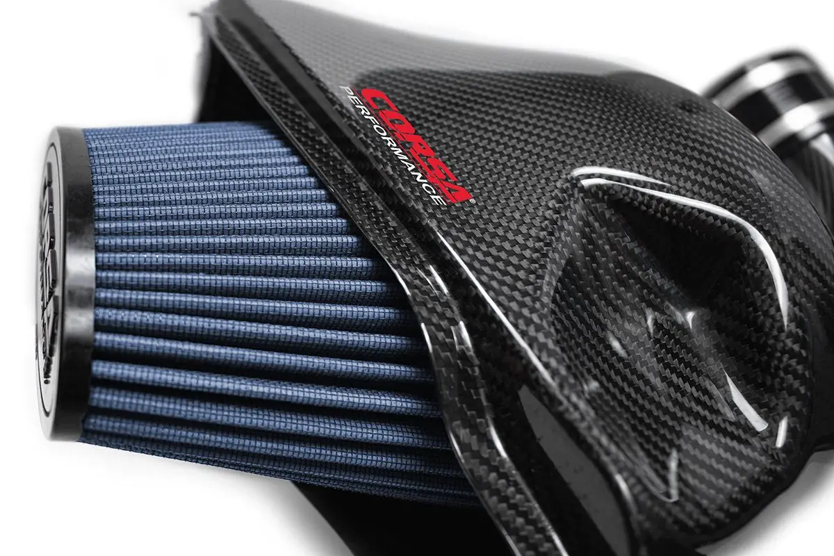 Corsa: 2014-2019 Corvette C7, Z51, Grandsport - Maxflow Oiled Filter / Carbon Fiber Air Intake 2