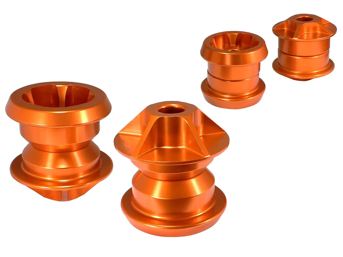Afe: Control Solid Rear Subframe Mount Set Chevrolet Camaro 10-15 Orange 1