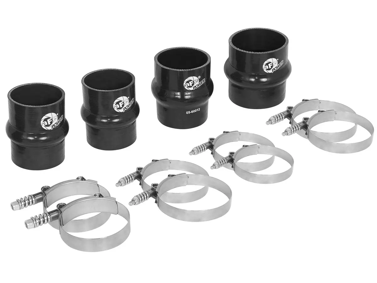 Afe: Bladerunner Intercooler Couplings & Clamps Kit - Factory Intercooler & Afe Tubes Dodge/Ram Diesel Trucks 10-12 L6-6.7L (Td) 1