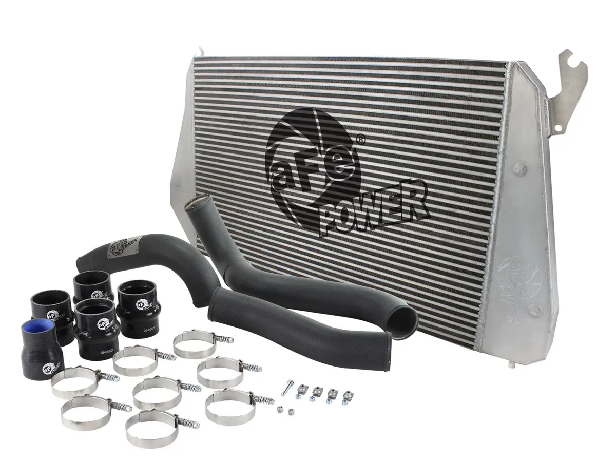 Afe: Bladerunner Gt Series Intercooler With Tubes  Adds Up To: 38% Flow Increase Gm Diesel Trucks 11-16 V8-6.6L (Td) Lml 1