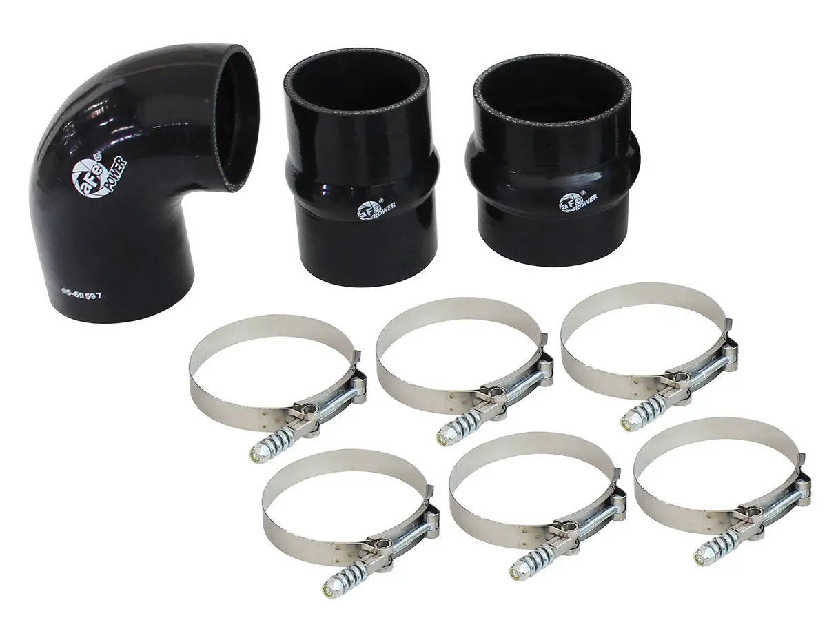 Afe: Bladerunner Intercooler Couplings & Clamps Kit - Factory Intercooler & Afe Tubes Ford Diesel Trucks 11-16 V8-6.7L (Td) 1