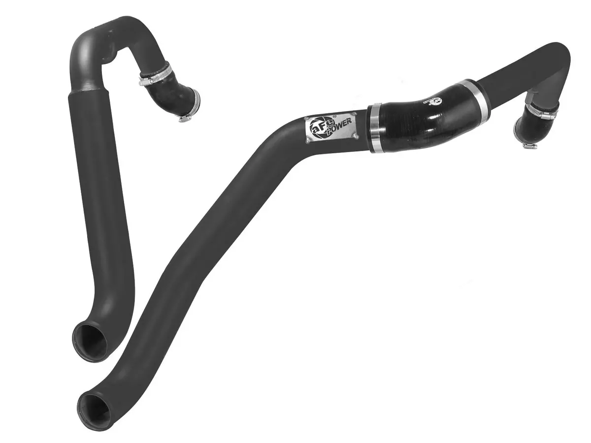 Afe: Bladerunner 2" To 2-1/2" Intercooler Tubes Hot Side Ford F-150 Ecoboost 15-16 V6-3.5L (Tt) 1