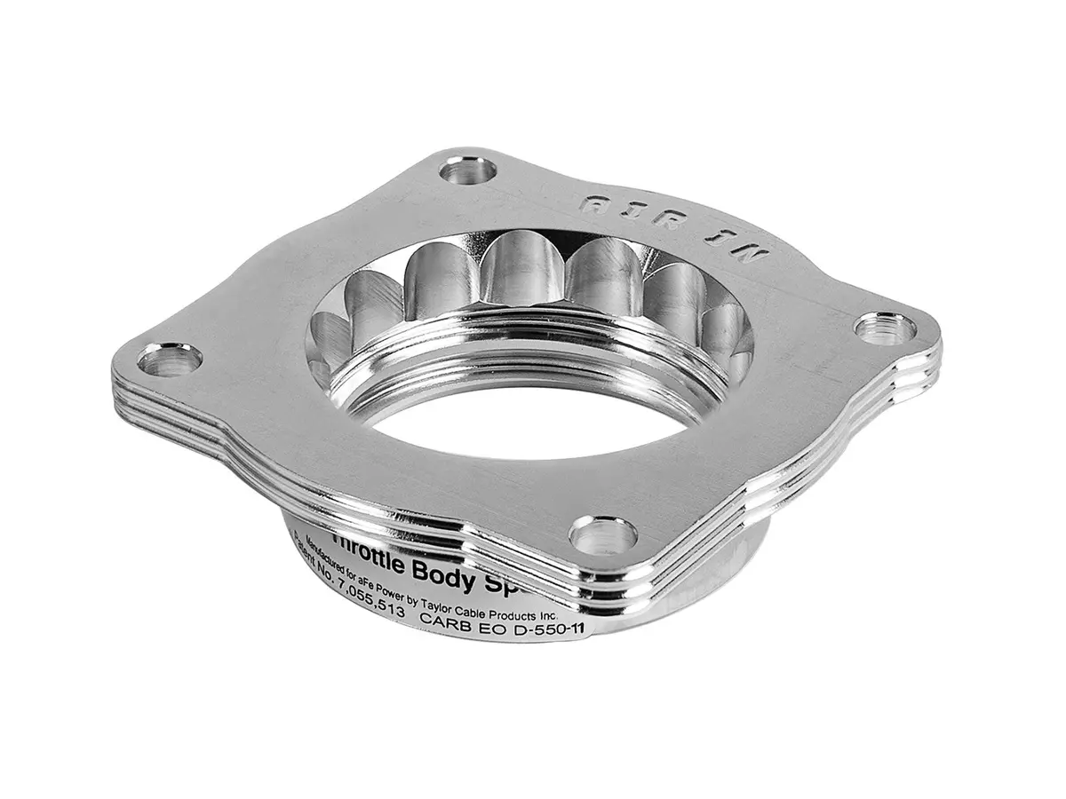 Afe: Silver Bullet Throttle Body Spacer Bmw 325I (E46) 01-06 L6-2.5L (M54) 1