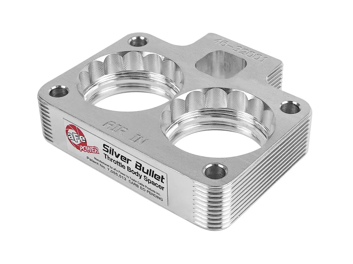 Afe: Silver Bullet Throttle Body Spacer Dodge Trucks 94-01 V8-5.2L/5.9L 1