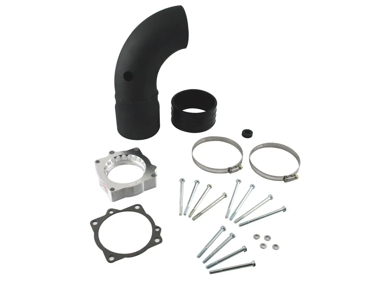 Afe: Silver Bullet Throttle Body Spacer Dodge Ram 03-08 V8-5.7L Hemi (Works W/ 5X-10381/502) 1