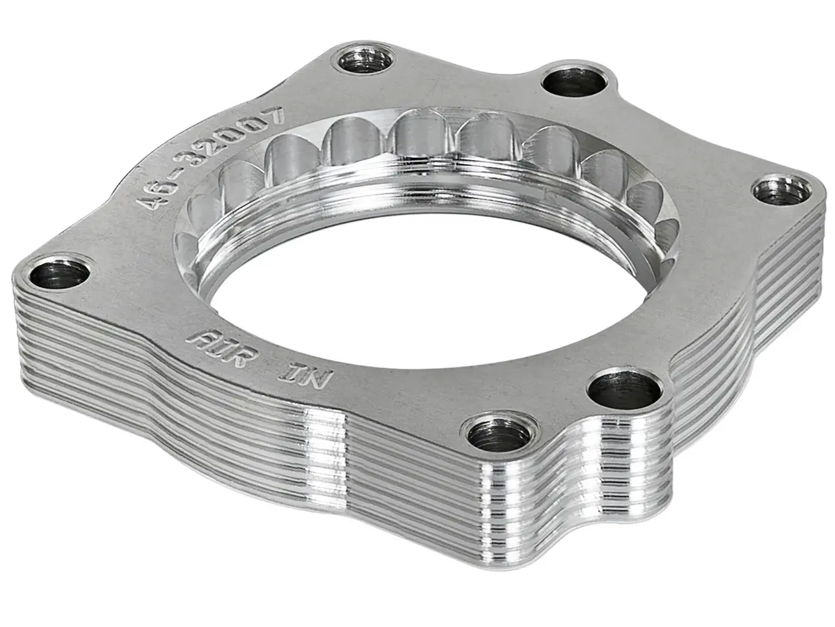Afe: Silver Bullet Throttle Body Spacer Various Dodge / Ram / Chrysler / Jeep Applications 08-19 V8-5.7L/6.1L/6.4L Hemi 1