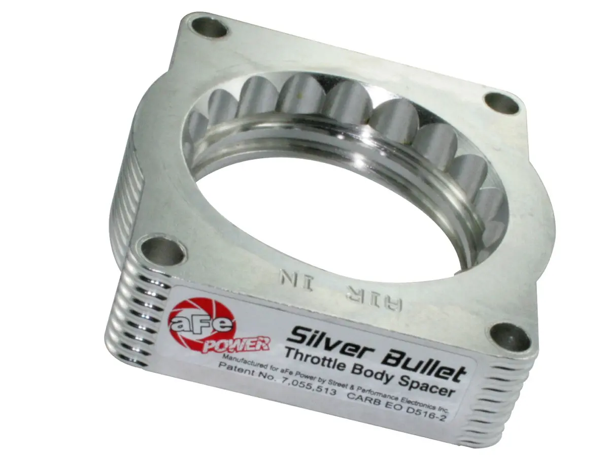 Afe: Silver Bullet Throttle Body Spacer 	 Ford F-150/F-250/F-350/Expedition 04-10 / Lincoln Mark Lt 06-08 V8-5.4L 1