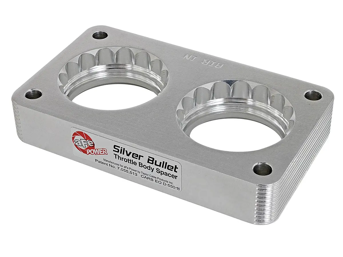 Afe: Silver Bullet Throttle Body Spacer Ford Trucks 99-04 V10-6.8L 1