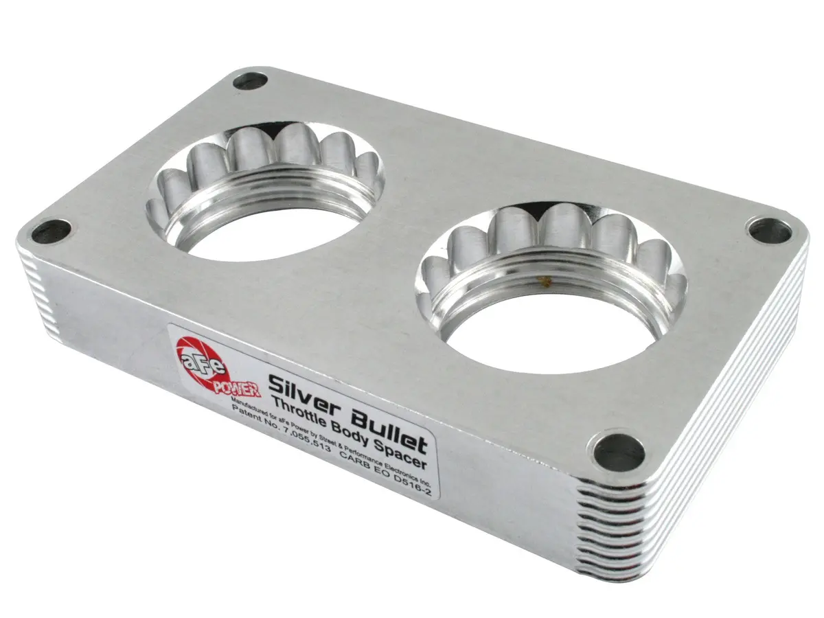 Afe: Silver Bullet Throttle Body Spacer 	 Ford Mustang Gt 05-10 V8-4.6L 1