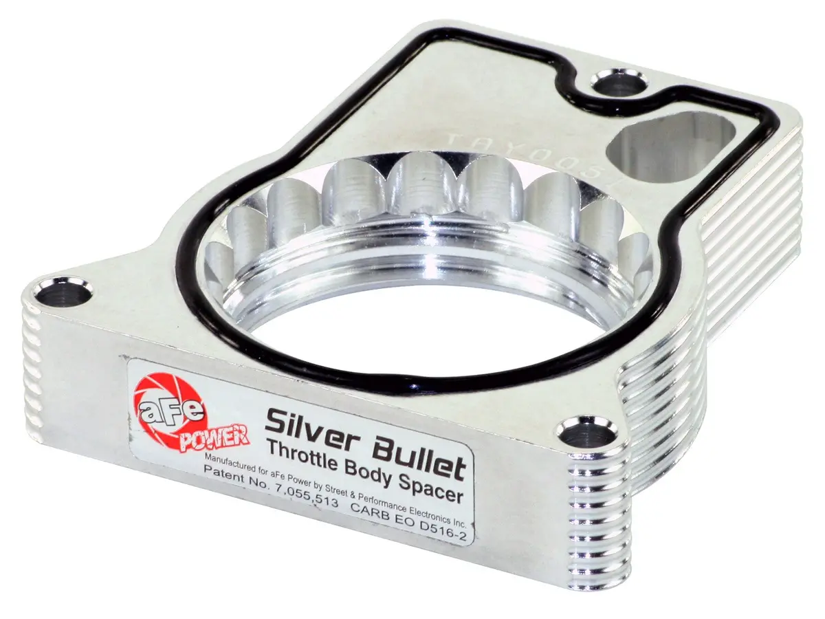 Afe: Silver Bullet Throttle Body Spacer Gm C/K 1500/2500/3500 96-00 V8-5.0L/5.7L 1