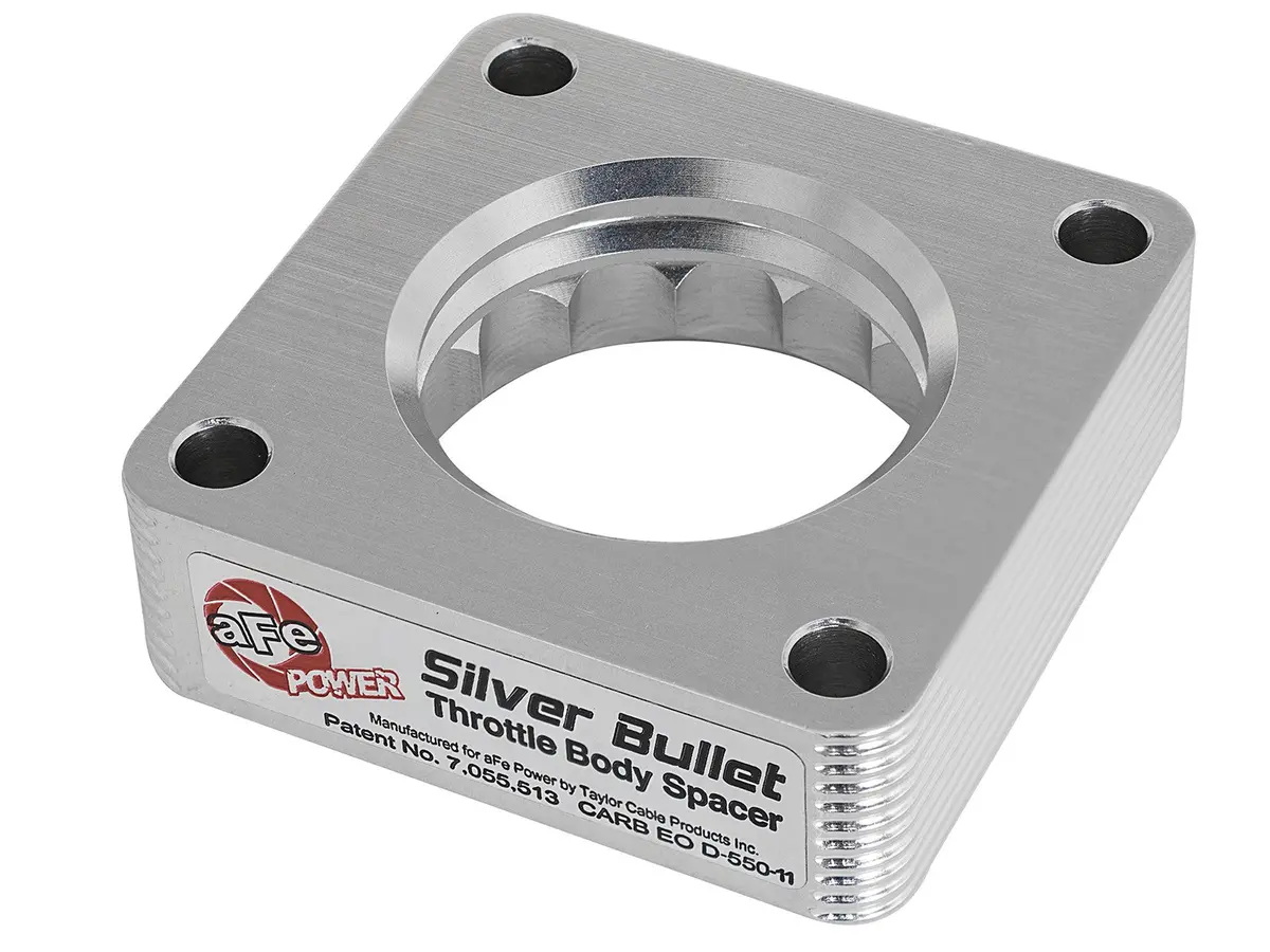 Afe: Silver Bullet Throttle Body Spacer Jeep Wrangler (Tj/Yj) 91-06 I6-4.0L 1