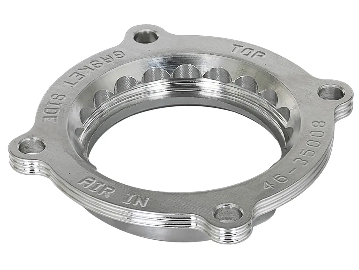Afe: Silver Bullet Throttle Body Spacer 18-20 Jeep Wrangler (Jl) / 2020 Gladiator (Jt) V6-3.6L 1