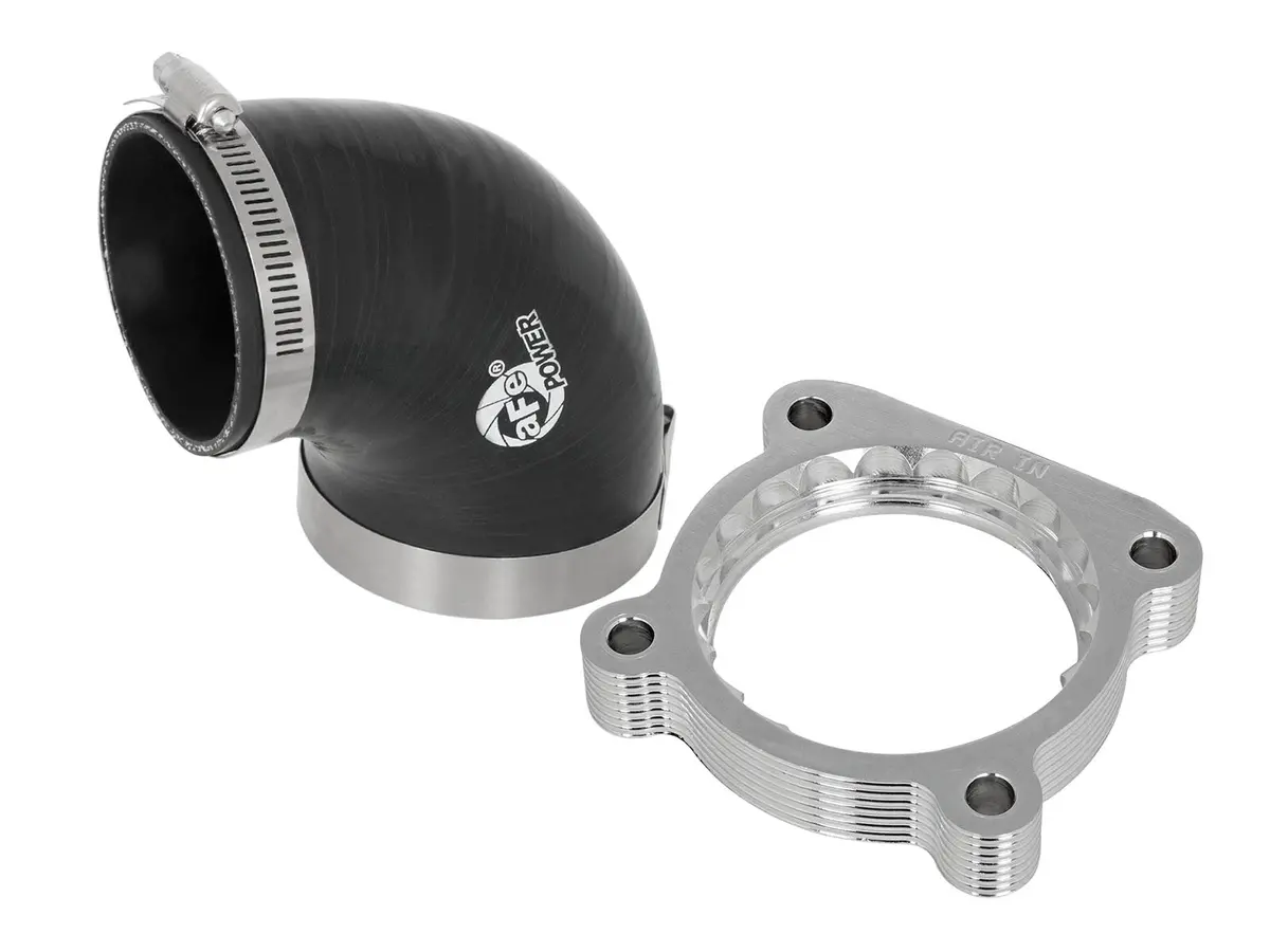 Afe: Silver Bullet Throttle Body Spacer Nissan Patrol (Y62) 10-17 V8-5.6L (320 Hp) Vk56de 1