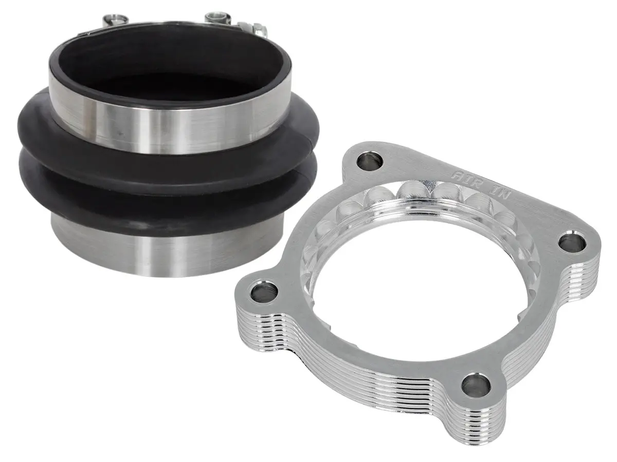 Afe: Silver Bullet Throttle Body Spacer Nissan Armada 17-19/ Nissan Patrol (Y62) 10-19/ Infiniti Qx80 14-19 V8-5.6L 1